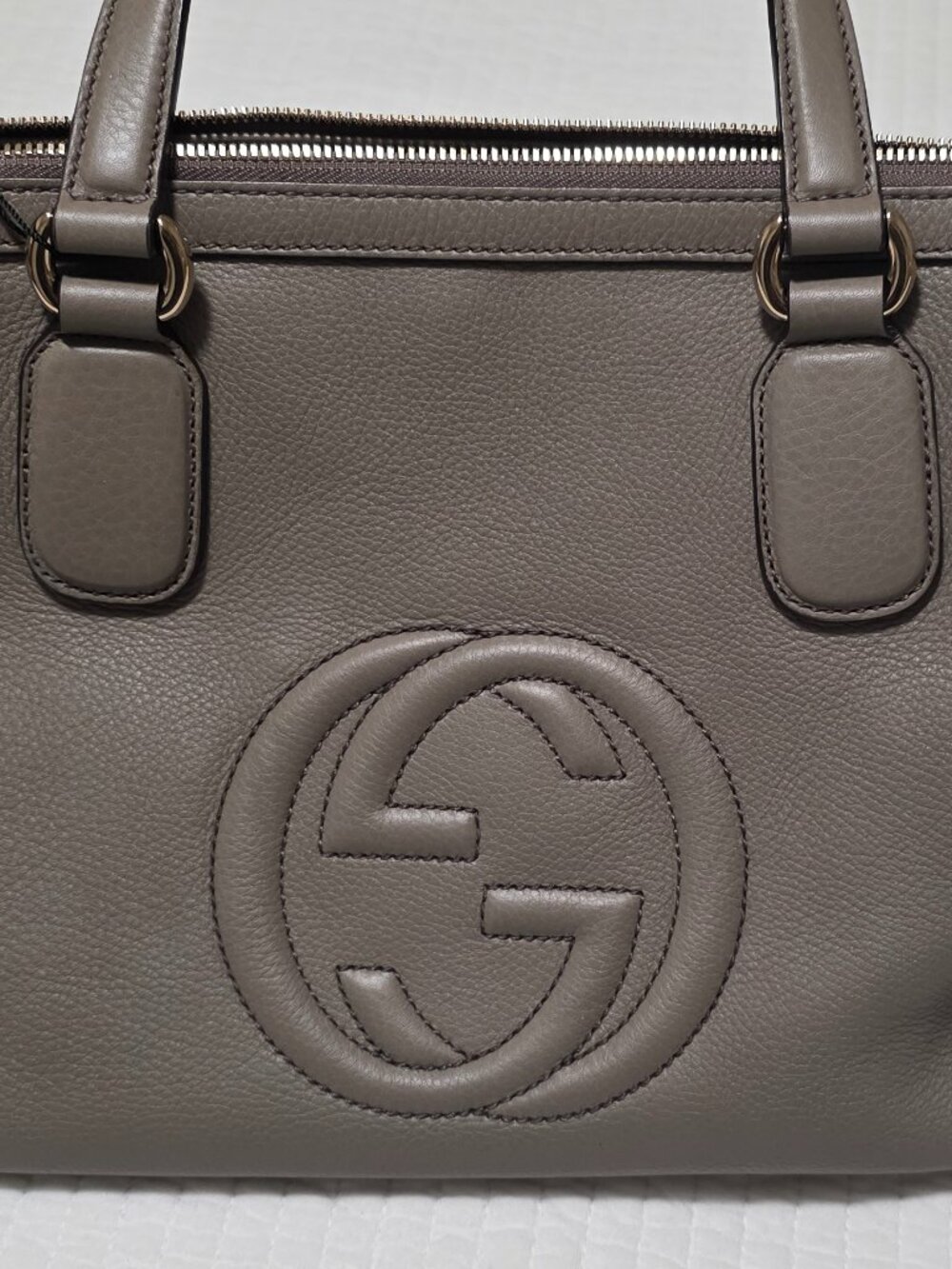 Gucci Soho Interlocking G Tote Bag